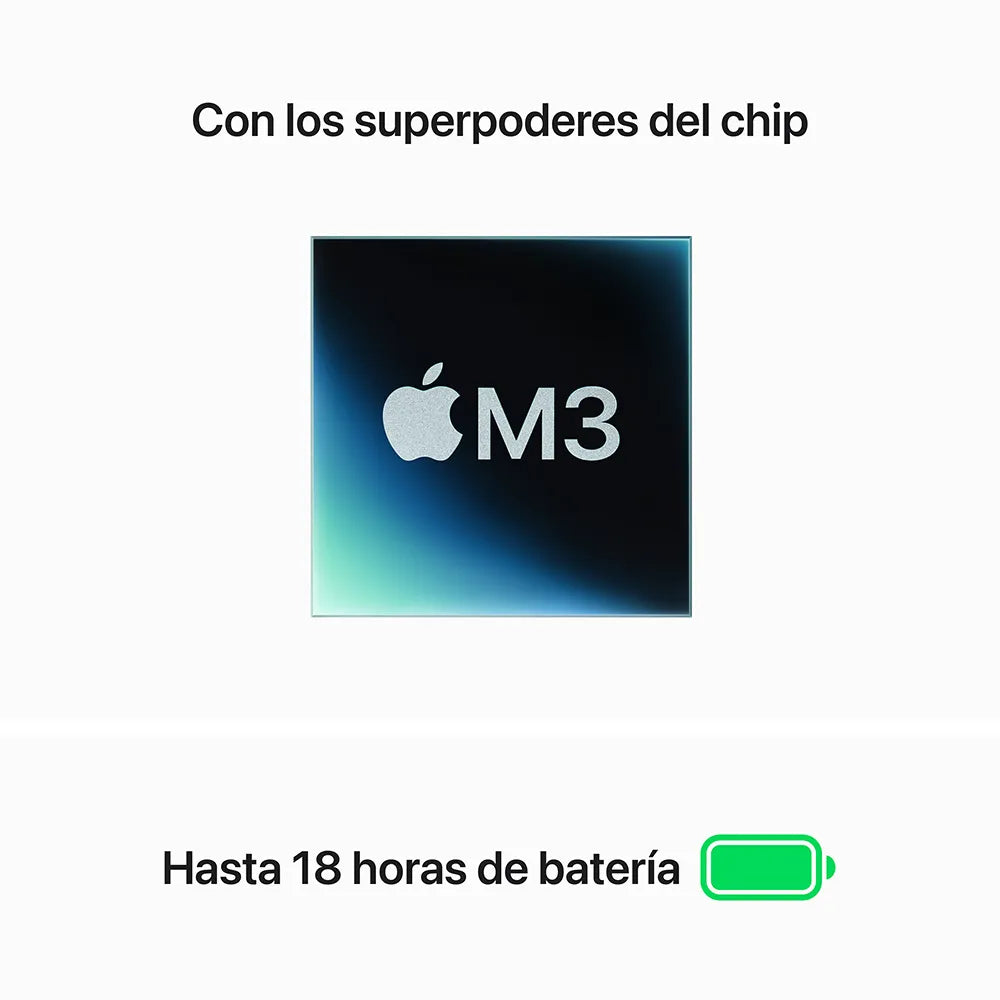 MacBook Air de 13 pulgadas con Chip M3 (512/8GB SSD)