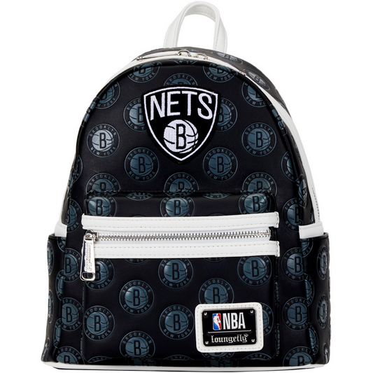 NBA Loungefly Brooklyn Nets Mini Mochila