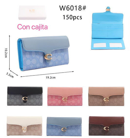 Cartera Coach con Caja W6018