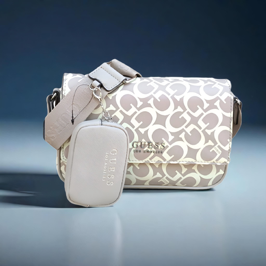 Guess Crossbody Ralphie Mini Taupe Multi GG911769